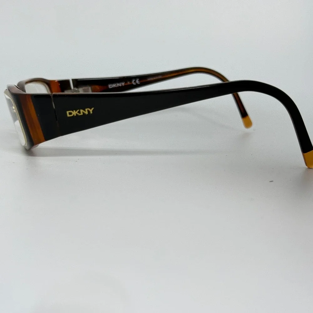 DKNY DY 4599 3248 Brown‎ Tortoise Rectangular Eyeglasses Frames 51-16-130 21646